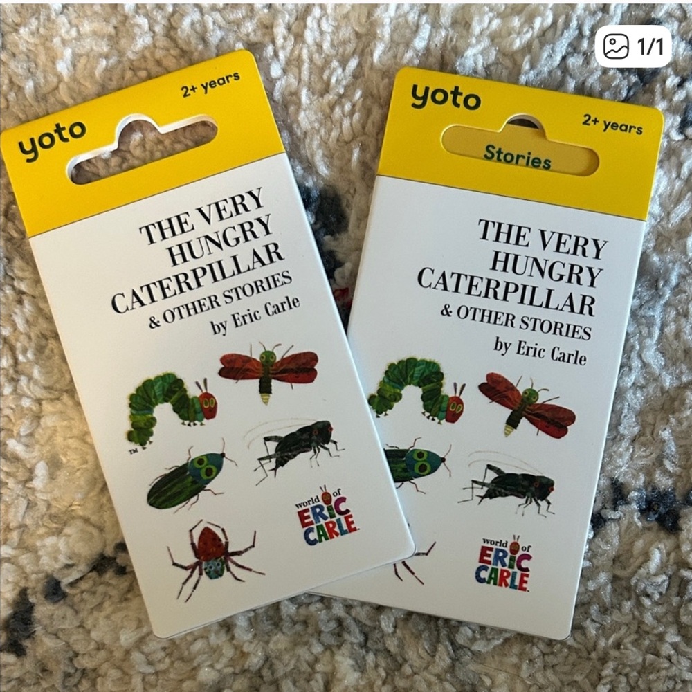 Yoto The Very Hungry Caterpillar & Other Stories Card- BRAND NEW